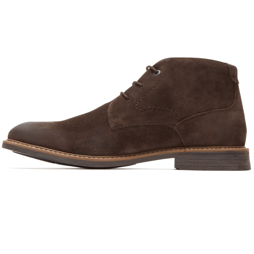 Botas Rockport Homem Marrom - Classic Break Chukka - 51796KZDI